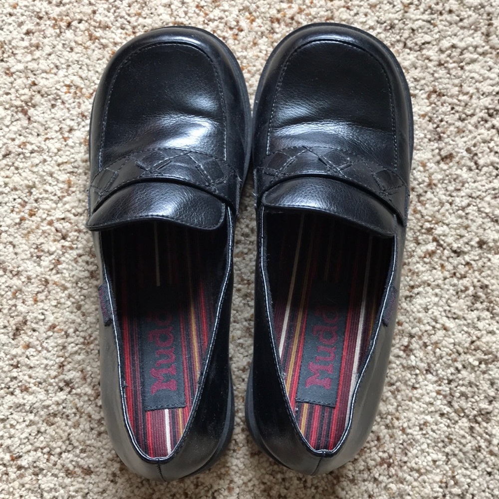 Black Mudd loafers